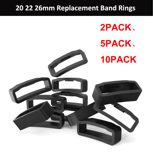 10pcs silicone watch strap - silicone,