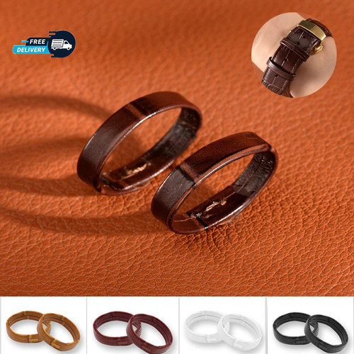 2pcs leather watch band keeper - band,