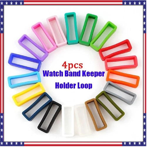4pcs silicone watch - silicone, band